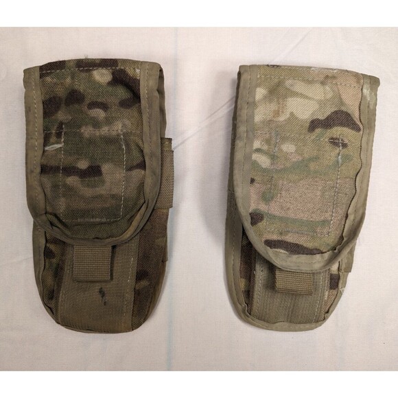 2 - USGI Army Molle DOUBLE 2 MAG Magazine POUCH MULTICAM / OCP 8465-01-580-0701 - Picture 1 of 4